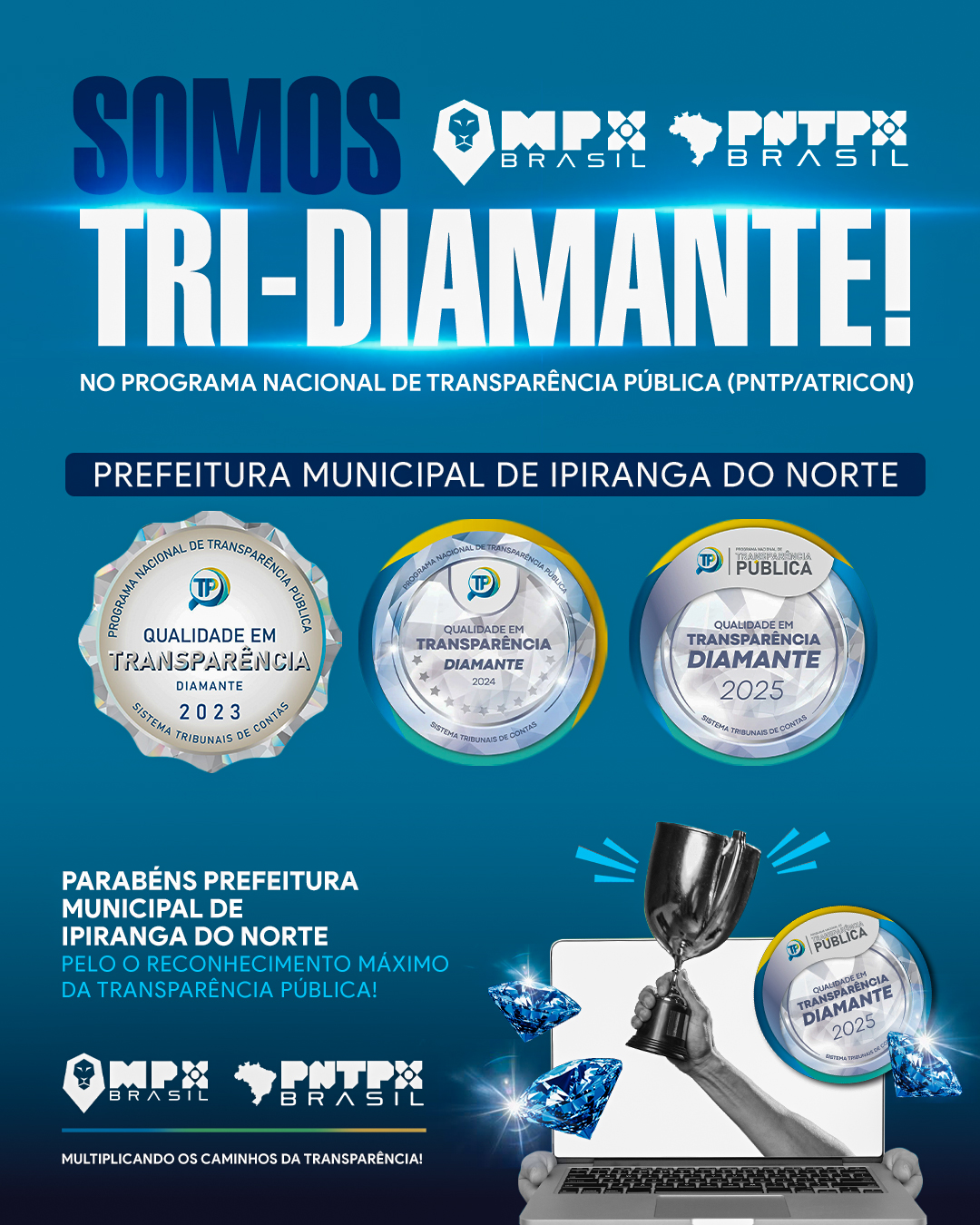 Brasão Prefeitura Municipal de Ipiranga do Norte