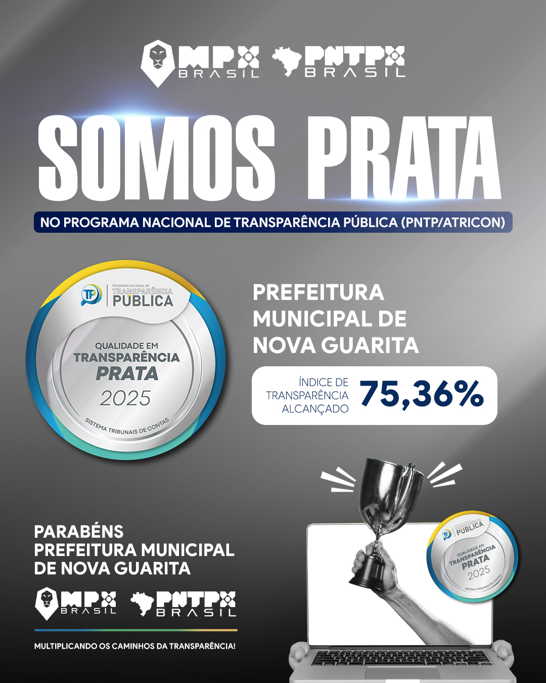 Brasão Prefeitura Municipal de Nova Guarita